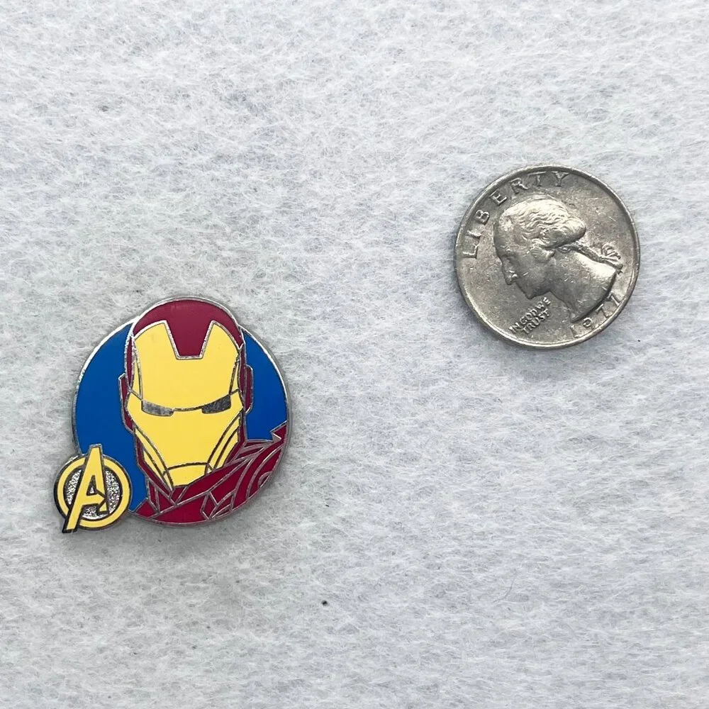 🔮‎ 5/$25 Disney Marvel Avengers Assemble Iron Man Pin
